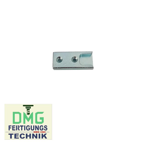 ROTO WERU Schließblech 2.3093 NACHBAU in hell verzinkt 55 x 24mm VR5/231