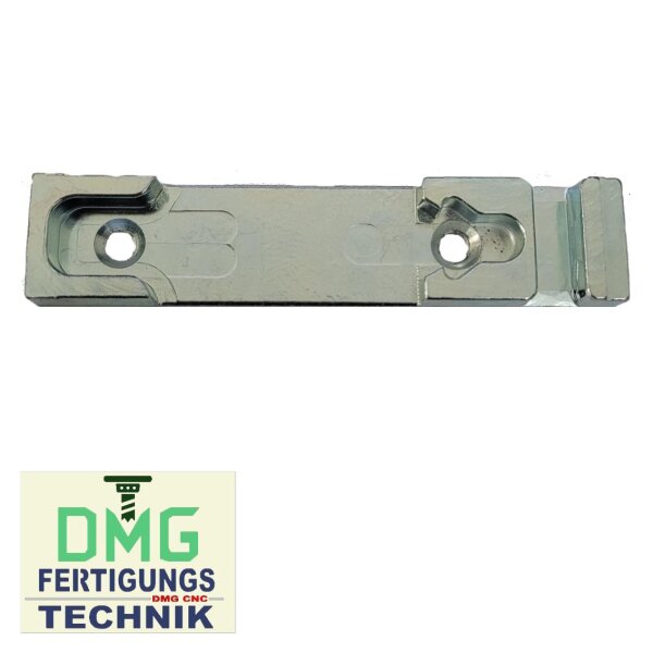 SIEGENIA Schließblech 90x19x8mm NACHBAU in hell verzinkt VR5/151