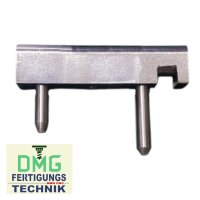 GU Eckband UF8 865, 85 x 11 mm, Falz 10 mm, 2 Haltezapfen...