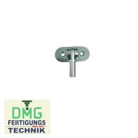 ROTO Ecklager 6582550720, 50x22mm, Zapfen 20x8mm, 2...