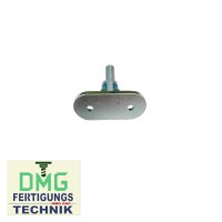 ROTO Ecklager 6582550720, 50x22mm, Zapfen 20x8mm, 2...
