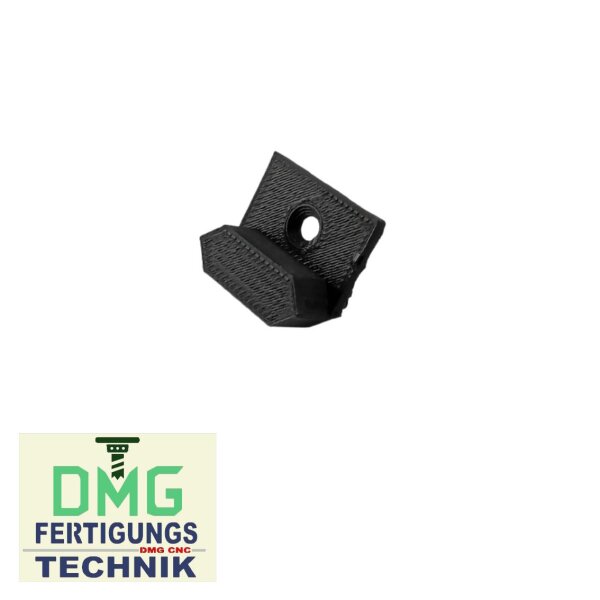 HELMITIN Schließblech Kunststoff 25x23 mm schwarz NACHDRUCK VR5/500