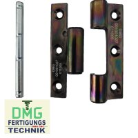 Falttürscharnier Falttürband 86 x 50mm Nachbau...