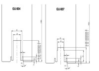 GU Reparatursatz Hebe-Schiebe-Tür 937, Dorn 27,5mm...