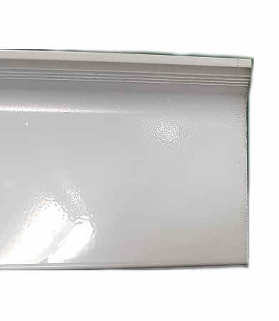 GU PSK 966/150 ALU Abdeckblende für Laufwageneinheit K-15276 weiss P1607 1540 mm