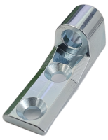 Ecklager Haltezapfen 6,5x5,5mm braun 49x15mm VR5/519