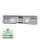 Selve Kippblech 237 17 x 70 mm Nachbau in hell verzinkt VR5/536