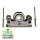 FUHR /Selve Getriebeschnecke / Schneckengehäuse 15 DORN D15 zum Nieten HB6/020