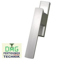 FENSTERGRIFF silber, Länge Zunge 32 mm,Rosetten...