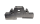 ROTO NX Getriebekasten Getriebeschnecke Dorn 25mm, 7mm Vierkant