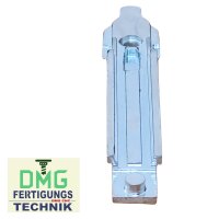 ROTO Wicona Kippriegel Fingerriegel 6572082100921, 70-360112 , Länge 110mm , NACHBAU in hell verzinkt VR5/378
