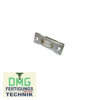 HUECK Laufrollen Laufwerk 1004000, 69 x 24 mm, Laufrad...