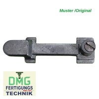 GEZE Anschlußstück Alu NACHBAU 66 x 20mm VR5/480