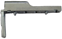 AUBI Eckband EW 203 / EW-V EW203 NACHBAU 86 x 52 mm, 2 Haltezapfen 4 x 3 mm VR5/276