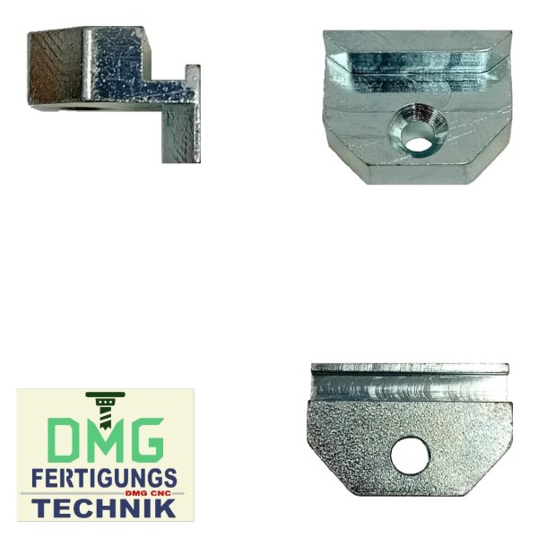 GU Schließblech Schließstück 25 x 17mm NACHBAU in hell verzinkt VR5/026