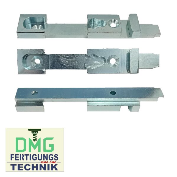 SIEGENIA Schließblech Kippschließblech 700TL 700 TL 110 x 19mm NACHBAU in hell verzinkt VR5/032