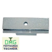 SIEGENIA LM Schließblech 60 x 20mm NACHBAU in hell verzinkt VR5/055