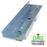 WINKHAUS Schließblech 43GN Rechts 97 x 25mm NACHBAU in hell verzinkt VR5/056
