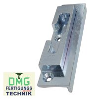 WINKHAUS Schließblech 43GN Links 97 x 25mm NACHBAU in hell verzinkt VR5/050