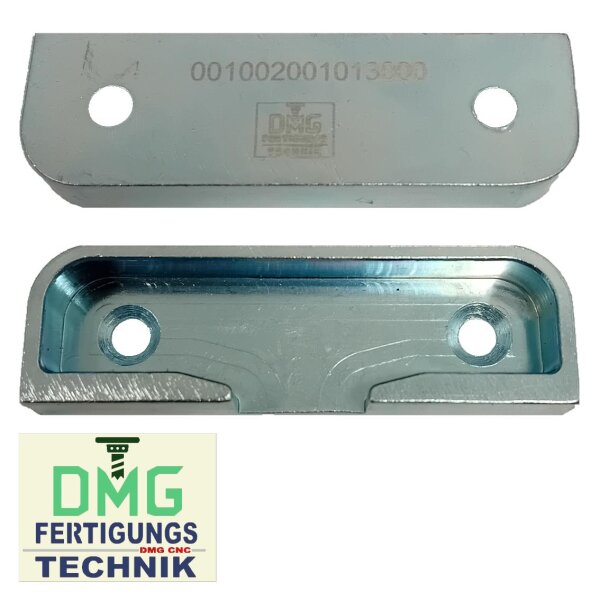 ABO Schließblech HP 61 18 NACHBAU in hell verzinkt 65 x 18mm VR5/041