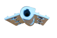 Falttürscharnier Falttürband 86 x 50mm NACHBAU ohne Stift VR5/393