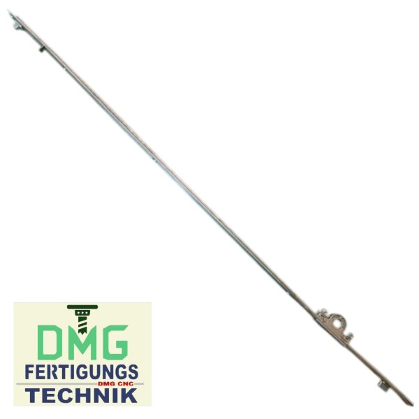 ROTO Centro 80 Getriebe mit Lochstange, aus Edelstahl R501D40 FFH 1000-1200mm G=513mm, 1 Längszapfen  NACHBAU