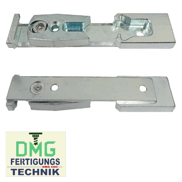 ROTO Kippschließblech DK-Schließblech K607A22 , 6482382400, 93 x 20mm NACHBAU in hell verzinkt VR5/124