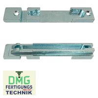 SIEGENIA Kippschließblech 0604 113 x 19mm NACHBAU...