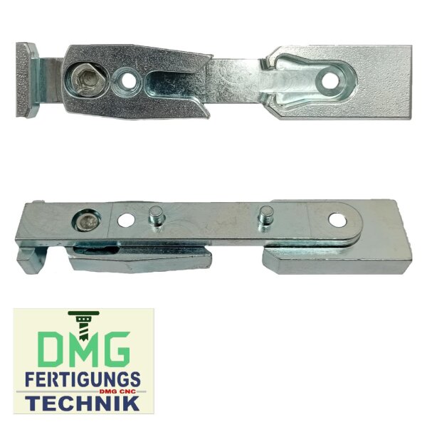 ROTO Schließblech K605A3 6482369420 alternativ K605A2 6482363200 K605A22008 NACHBAU in hell verzinkt 93 x 18mm VR5/110